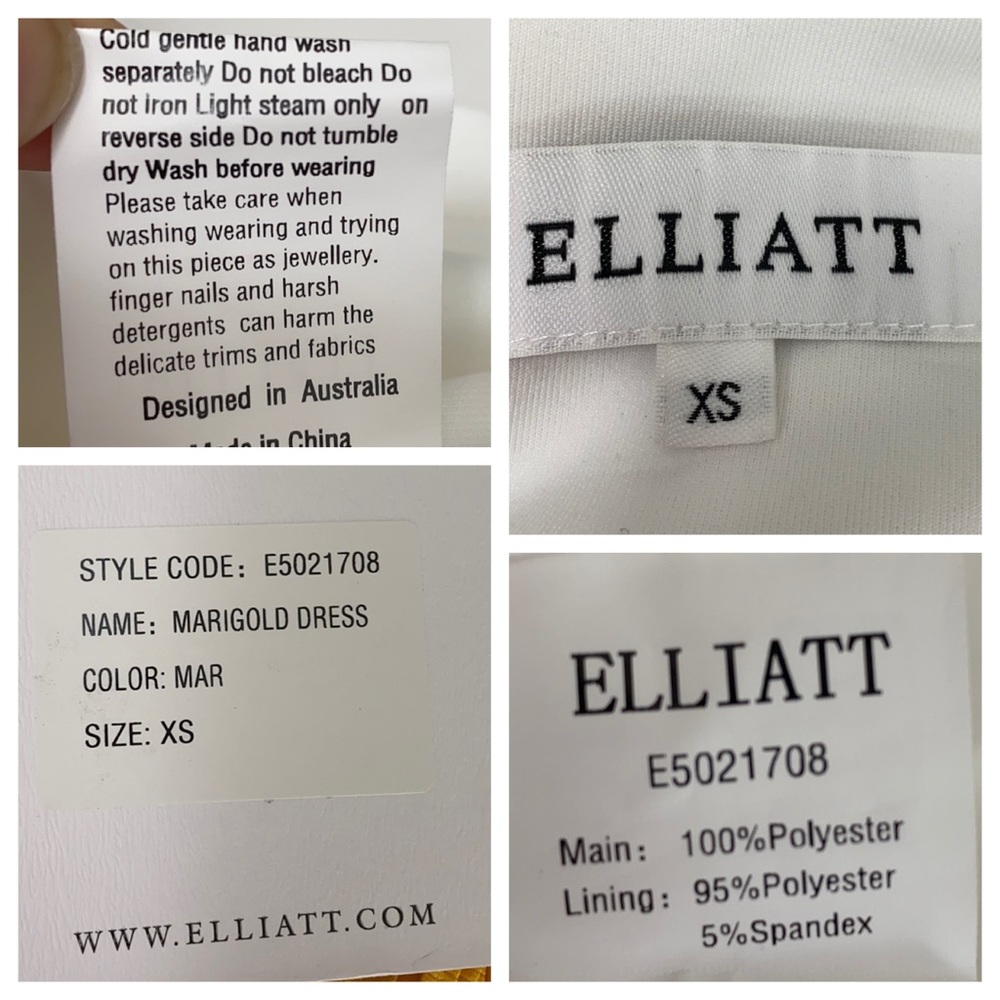 REVOLVE ELLIATT Marigold Off Shoulder Dress - Picture 7 of 8